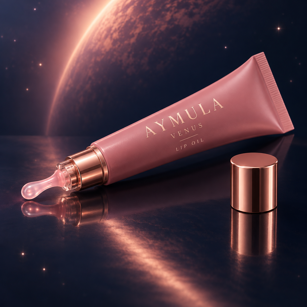 AYMULA VENUS No.15 Rose Lip Oil Tint